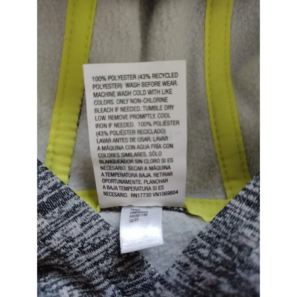 All In Motion Kids XS (4/5) Front Pocket Hoodie - Grey - NWT